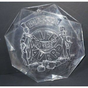 LIFESAVERS Acrylic CHRISTMAS ORNAMENT promotional advertising 80 DELICIOUS YEARS